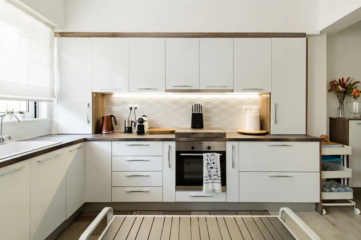 Maisonette by the sea with swimming pool